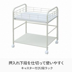 押入れ 収納ラック キャスター付き 幅43 奥...の詳細画像1