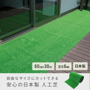 人工芝 60cm×30m 汎用タイプ 芝丈6m...の詳細画像1