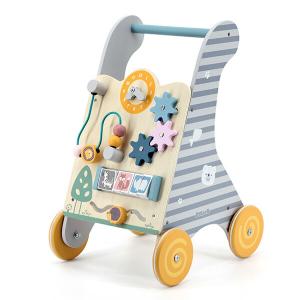 ベビーウォーカー 手押し車 木製 おもちゃ ベビー 赤ちゃん(対象月齢18か月から) TYPR44028 ベビー用品 ベビーグッズ おもちゃ 木のおもちゃ 知育玩具 誕生日｜e-kurashi