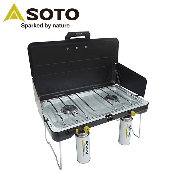 SOTO ソト 2バーナー ST-527 2口 キャンプ アウトドア