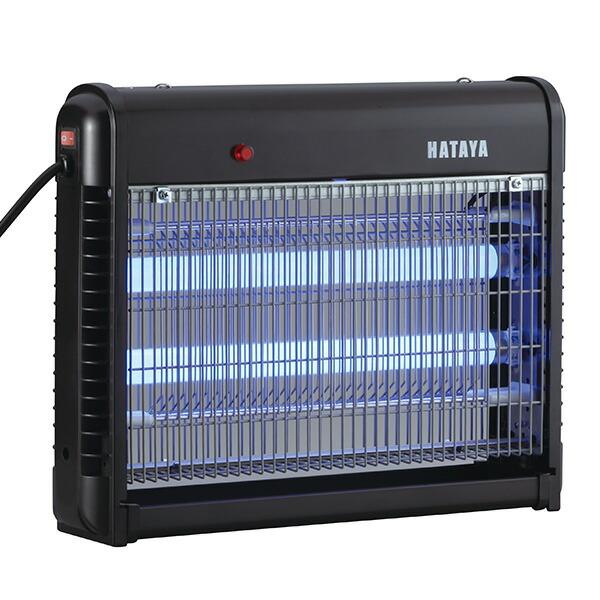 業務用電撃蚊チッと 電撃式殺虫器 UV光源殺虫器 高電圧駆除 DGK-1P ブラック 大型 業務用 ...