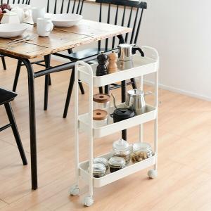 ワゴン キッチンワゴン キャスター付き 幅18...の詳細画像3