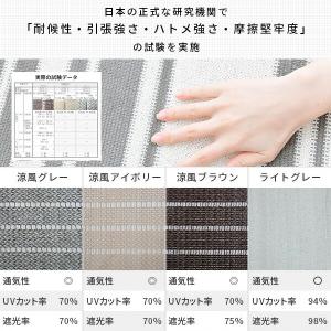 日よけシェード サンシェード 庭 2×3m 高...の詳細画像4