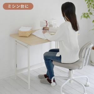 折りたたみテーブル 完成品 幅90 奥60 高...の詳細画像5