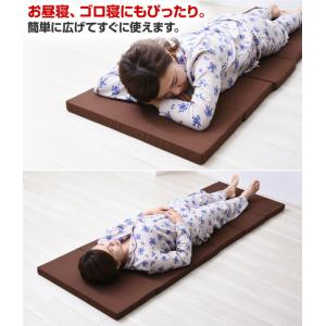 6つ折り ごろ寝 マットレス 高硬度 固め 2...の詳細画像3