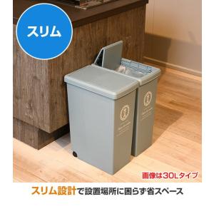 ゴミ箱 20リットル ふた付き おしゃれ スリ...の詳細画像2