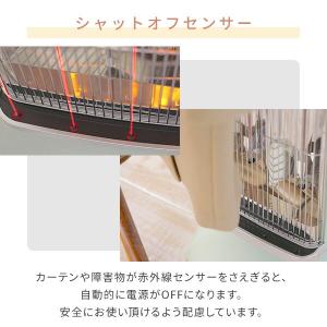 グラファイトヒーター 遠赤外線ヒーター タイマ...の詳細画像4