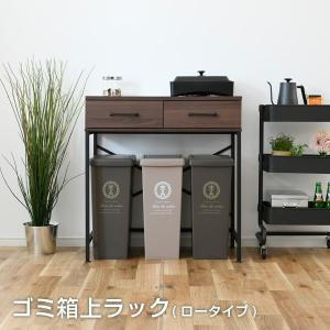 ゴミ箱上ラック 高さ85 引き出し付き DGR...の詳細画像1