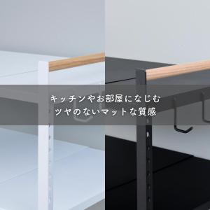 レンジ上ラック 棚2段 幅44-71 奥行35...の詳細画像4