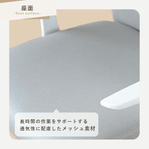 オフィスチェア ハイバック メッシュ 幅62 ...の詳細画像4