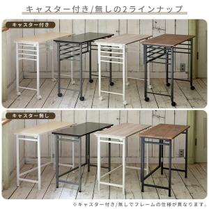 折りたたみテーブル 完成品 幅80 奥行40 ...の詳細画像2