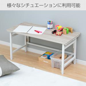 折りたたみテーブル パソコンデスク ロータイプ...の詳細画像5