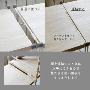 棚板のみ 収納ラック 棚 ウッドシェルフ オー...の詳細画像2