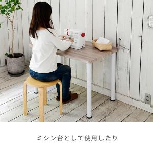 頑丈 テーブル 机 幅100 奥行60 高さ7...の詳細画像2