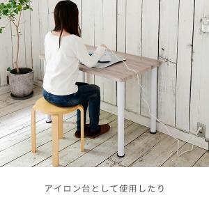 頑丈 テーブル 机 幅100 奥行60 高さ7...の詳細画像3