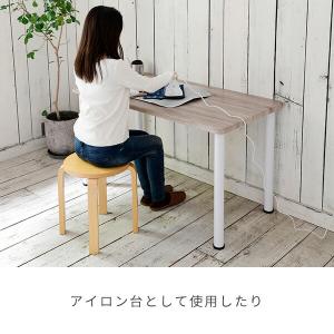 頑丈 テーブル 机 幅120 奥行60 高さ7...の詳細画像3