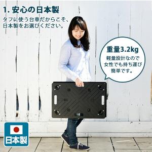 平台車 連結 4個組 楽走くん ナイロンキャス...の詳細画像2