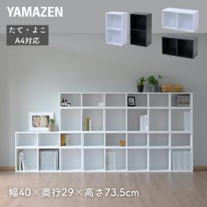 カラーボックス A4 2段 たてよこ使える 幅4...の商品画像