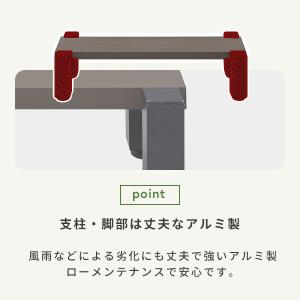 踏み台 ガーデンファニチャー 雨に強い人工木 ...の詳細画像5