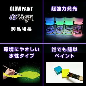 水性蓄光ペイント GLOW PAINT α-V...の詳細画像2
