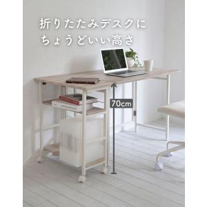 サイドワゴン サイドテーブル スリム キャスタ...の詳細画像3