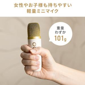 MINI カラオケマイク&スピーカー USB充...の詳細画像5