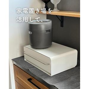 家電下 引き出し 収納ケース カウンタードロワ...の詳細画像1