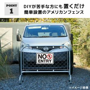 ガーデンフェンス アメリカンフェンススタンド ...の詳細画像2
