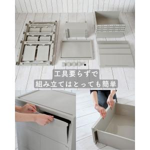 ホコリが入りにくい 壁付き チェスト ワイド ...の詳細画像4