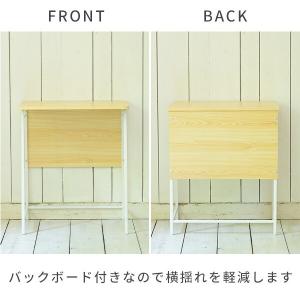 パソコンデスク コンパクト 幅60 奥行40 ...の詳細画像4