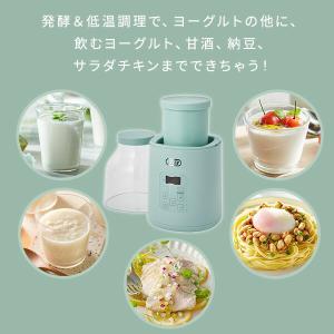 ヨーグルトメーカー 発酵メーカー 低温調理 牛...の詳細画像3