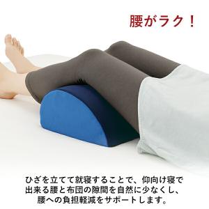 腰RAKUまくら 膝下枕 ひざクッション 反り...の詳細画像2