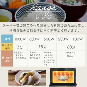 オーブンレンジ フラット 26L ヘルツフリー...の詳細画像4