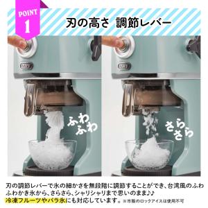 電動 ふわふわ かき氷器 かき氷機 電動かき氷...の詳細画像1