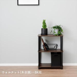 ラック スリム 3段 幅47 奥行27 高さ6...の詳細画像5