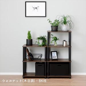 ラック スリム 4段 幅47 奥行27 高さ9...の詳細画像3