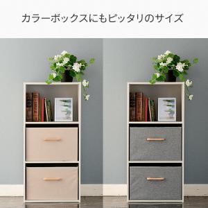 収納ボックス 2個組 取っ手付き インナーボッ...の詳細画像4
