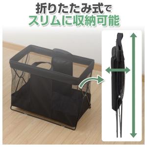 荷物入れ 荷物置き カゴ バスケット ワイド ...の詳細画像5