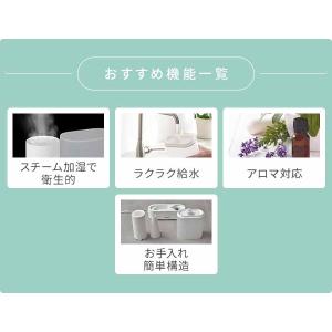 加湿器 卓上 スチーム式 スチーム式加湿器 ス...の詳細画像4