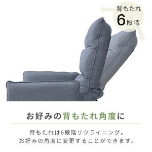 ソファー 2人掛け コンパクト ハイバック ロ...の詳細画像5