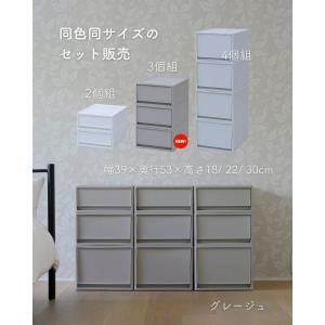 2個組 M 中が透けない 収納ケース 引き出し...の詳細画像2