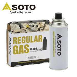 SOTO ソト ガスボンベ カセットガス パワーガス CB缶 (3本パック) ST