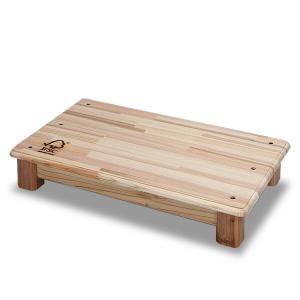 国産・完成品 (FSC認証杉)けんこう台 高さ10cm