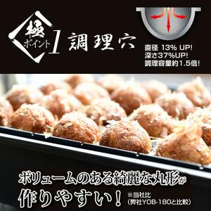 たこ焼き器 たこ焼きプレート 一人用 大玉 山...の詳細画像2
