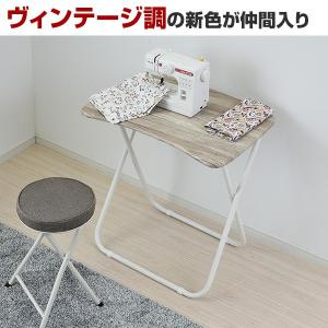 折りたたみテーブル 幅70 奥行50 DRK-...の詳細画像2