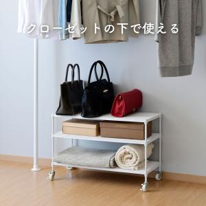 頑丈 スチールラック 押入れラック キャスター...の詳細画像2