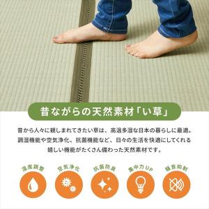 畳 マットレス 4つ折り シングル 幅100×...の詳細画像4