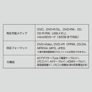 DVDプレーヤー HDMI出力 テレビ接続 再...の詳細画像4