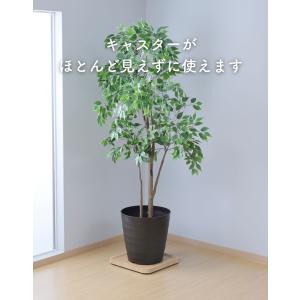 平台車 おしゃれ 隠しキャスター 正方形 キャ...の詳細画像4