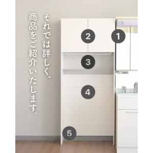 洗濯機ラック 洗濯機上 ラック 脱衣所 洗面所...の詳細画像5